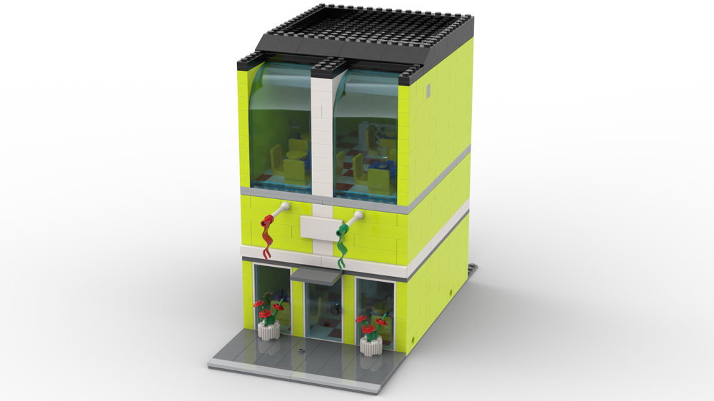 LEGO MOC MOC - City Pizza - Modification of set 60023 by MexWhite ...