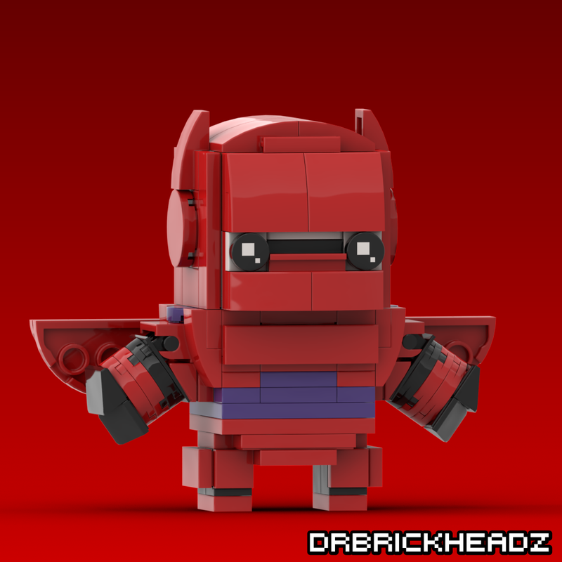 LEGO MOC Armored Baymax (Big Hero 6) Brickheadz by DrBrickheadz ...