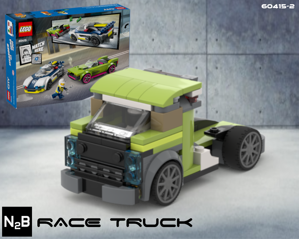 MOC-177794 Race Truck LEGO 60415 alternate build 2