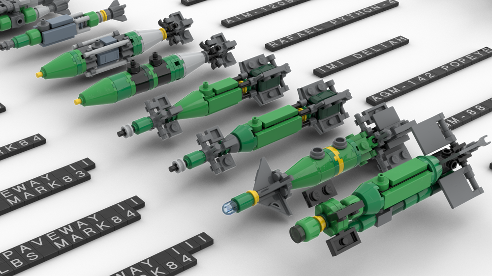 LEGO MOC US weapons - Bombs and Missiles by pieces_of.akom ...