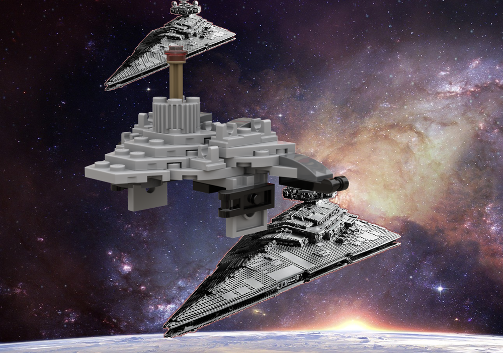 LEGO MOC 30275 - The Disruptor class ship - Empire new prototype by