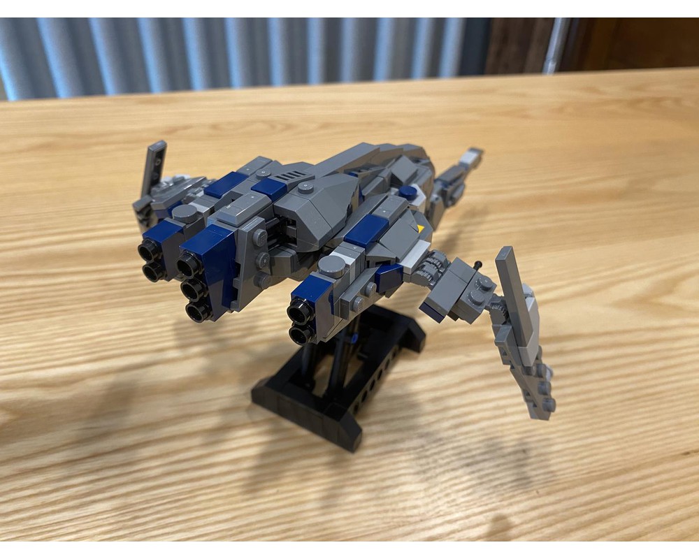 LEGO MOC Caracal Attack Cruiser, EVE Online by RDE260 | Rebrickable ...