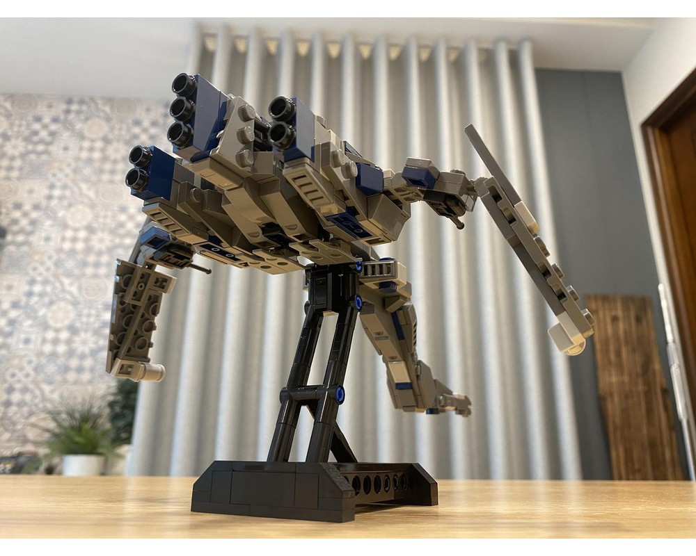 LEGO MOC Caracal Attack Cruiser, EVE Online by RDE260 | Rebrickable ...