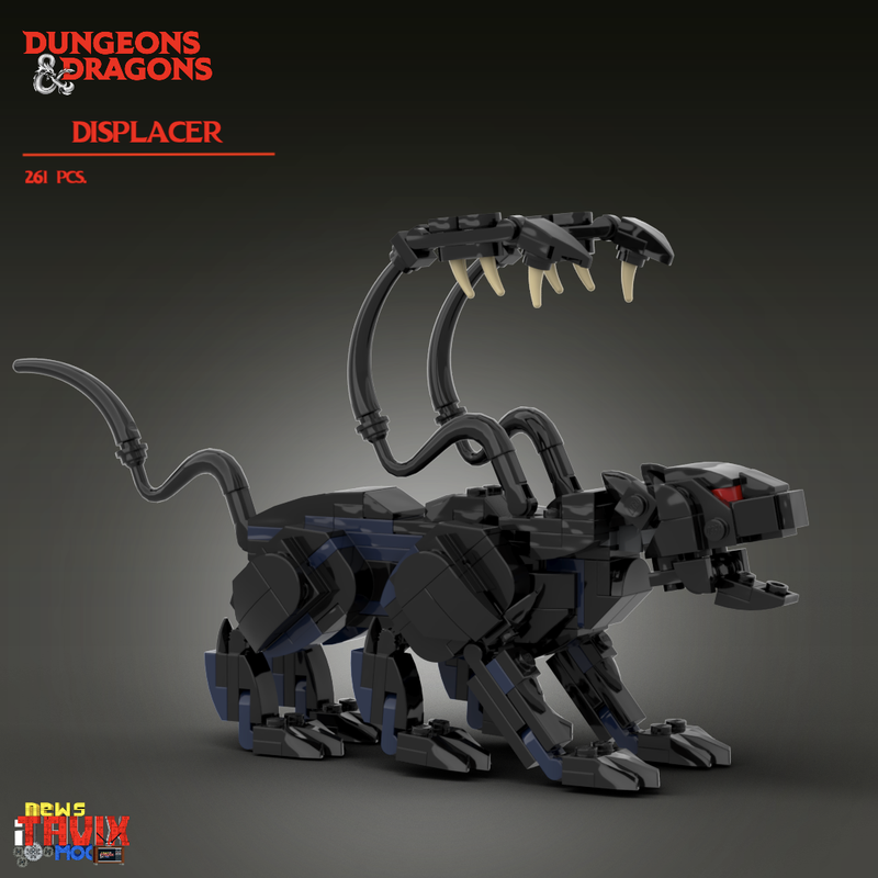 LEGO MOC Displacer Beast by iTavix | Rebrickable - Build with LEGO