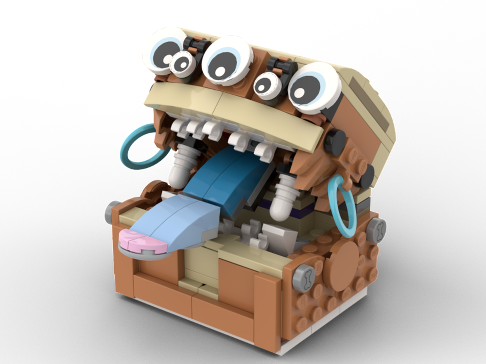 LEGO MOC 31137 Mimic Chest Monster by zengogobrick | Rebrickable ...