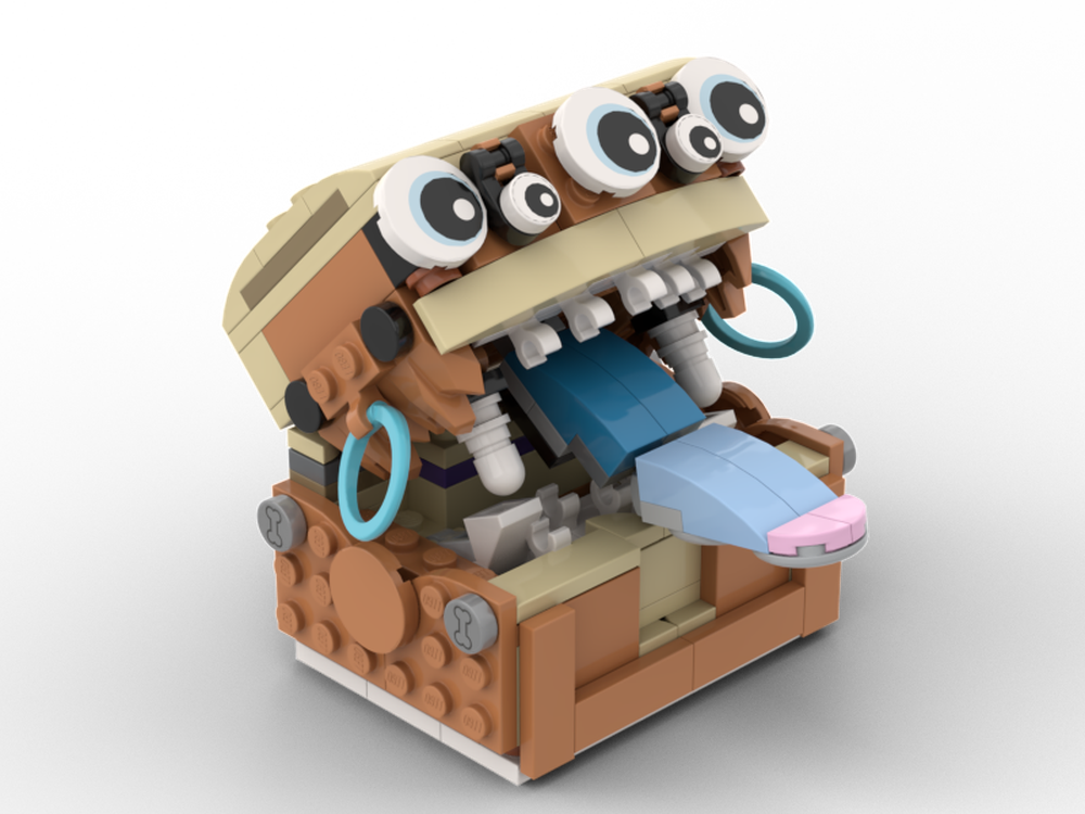 LEGO MOC 31137 Mimic Chest Monster by zengogobrick | Rebrickable ...