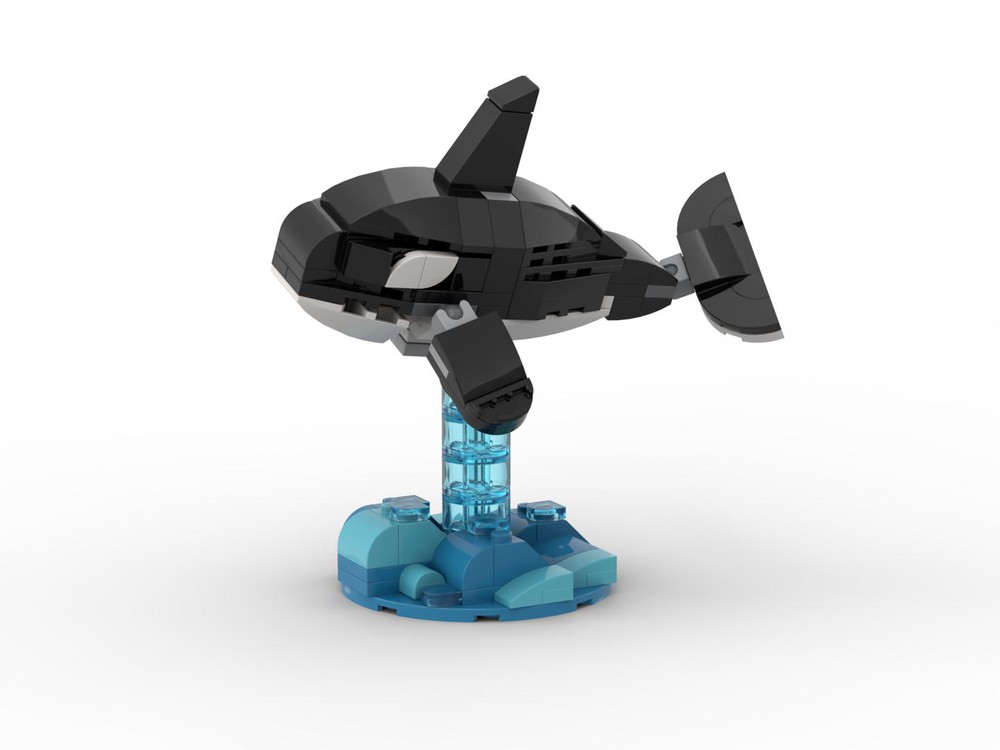 LEGO MOC Mini Orca by bzflag | Rebrickable - Build with LEGO