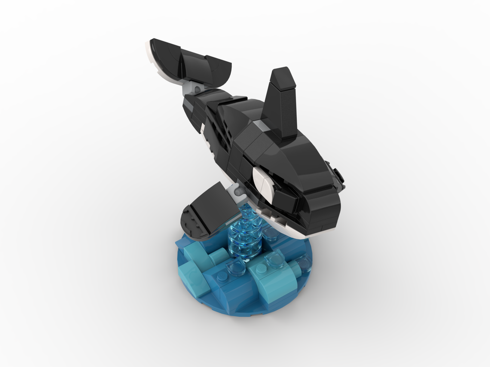 LEGO MOC Mini Orca by bentobrick | Rebrickable - Build with LEGO