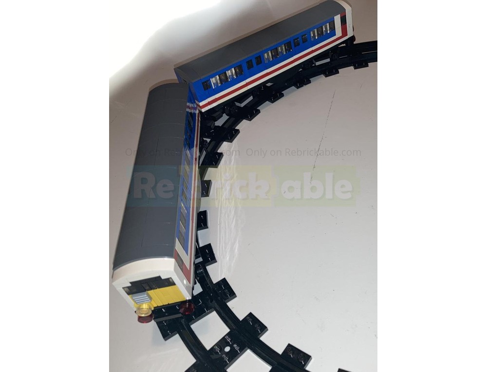 LEGO MOC-177996 4-Wide Class 483 Isle Of Wight 2-Carriage EMU