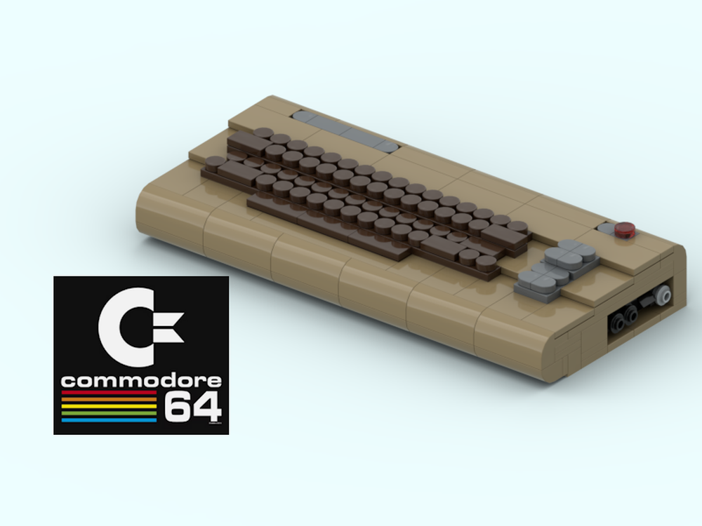 LEGO MOC Commodore C64 Mid-Size by jimgulz | Rebrickable - Build with LEGO