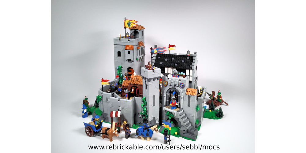 LEGO MOC-178022 10305: Complete Lion Knights' Configurable Castle