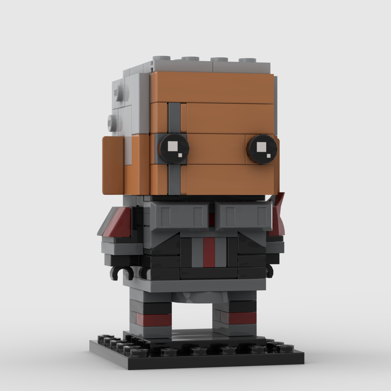 LEGO MOC Crosshair Brickheadz by Ant0noo | Rebrickable - Build with LEGO