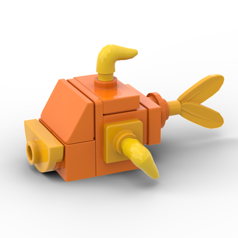 LEGO MOC Flopper Fish - Lego Fortnite by MyCatArcade | Rebrickable ...