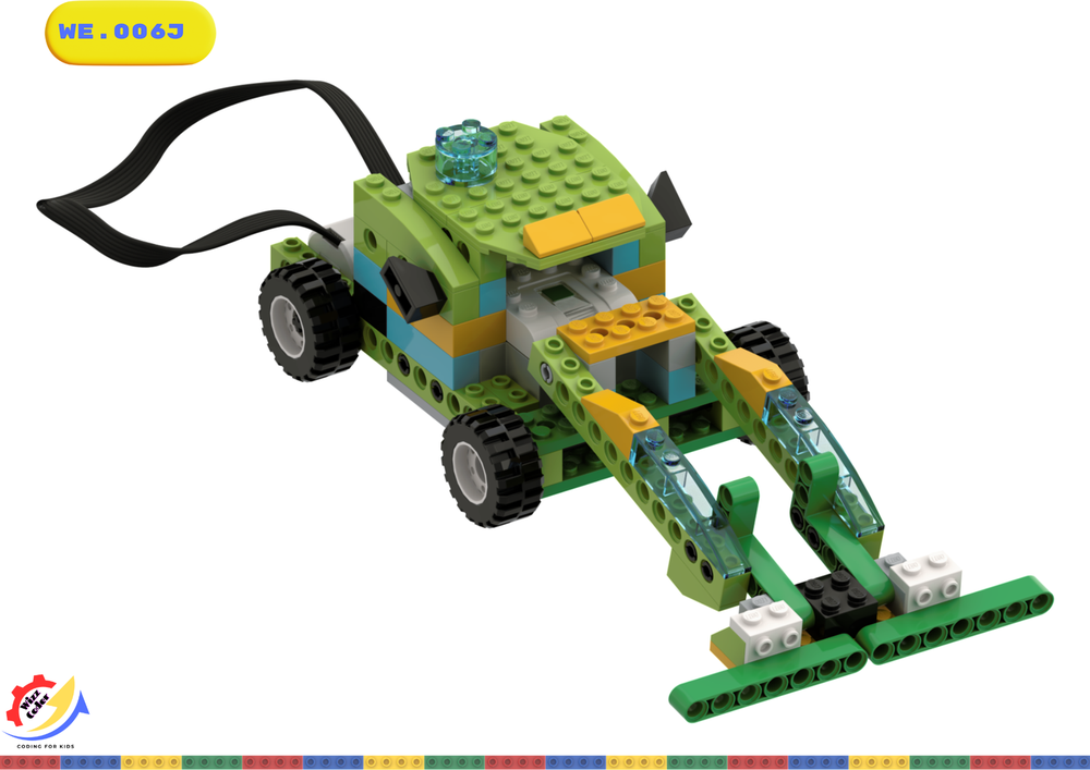 LEGO MOC WE006 Plow Machine by Wizz Coder | Rebrickable - Build with LEGO