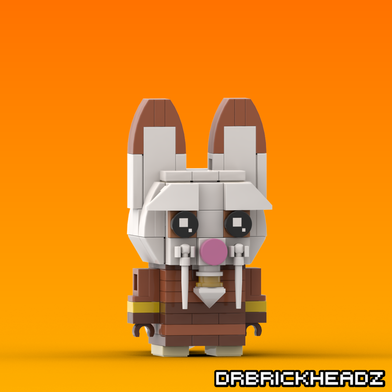 LEGO MOC Master Shifu (Kung Fu Panda) Brickheadz by DrBrickheadz ...