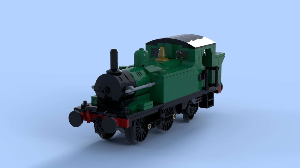 LEGO MOC GWR 1400 Class Steam Locomotive (8 Wide) by C0NN3RY ...