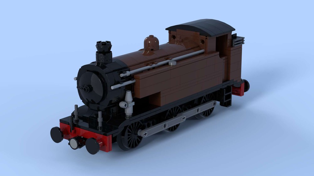 LEGO MOC LBSCR E2 Class Steam Locomotive (8 Wide) by C0NN3RY ...