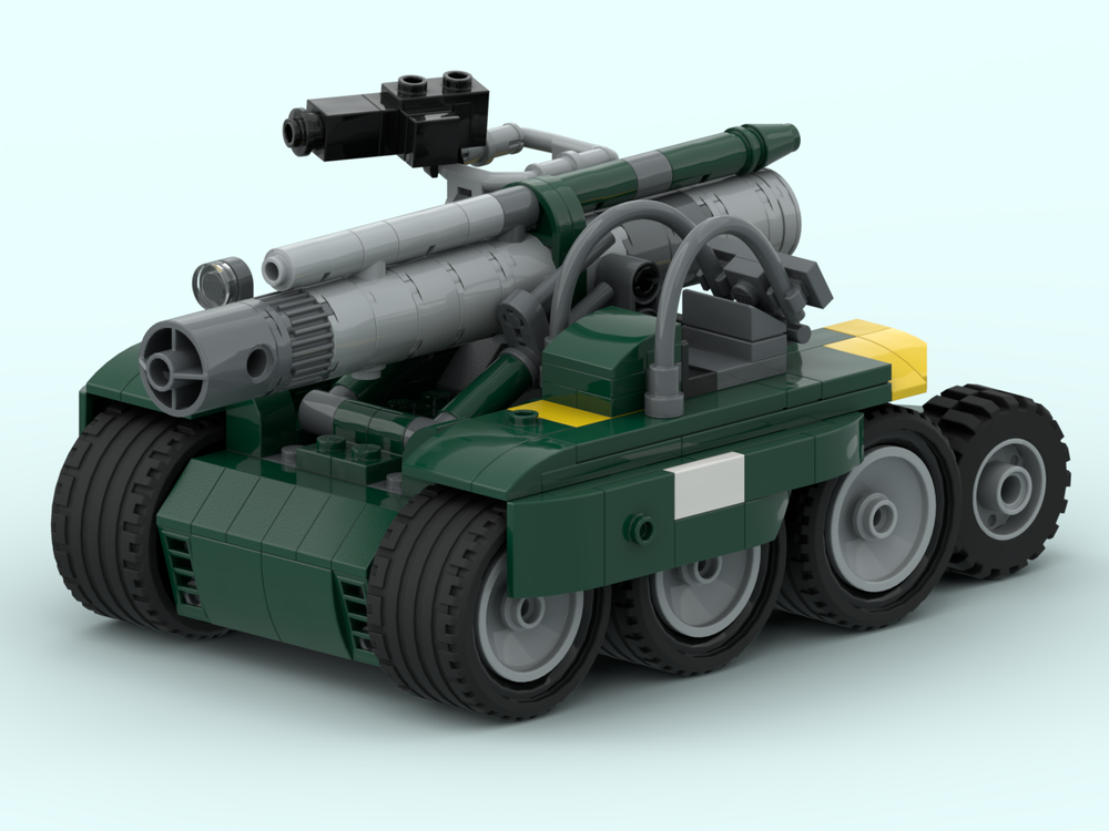 Lego Moc Western Frontier Artillery By Lord British 