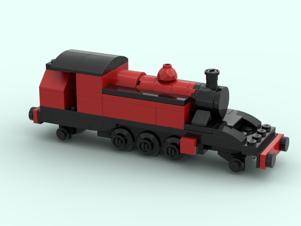 LEGO MOC Small Scale Ivatt 2MT Tank Engine by MungDaalCo | Rebrickable ...