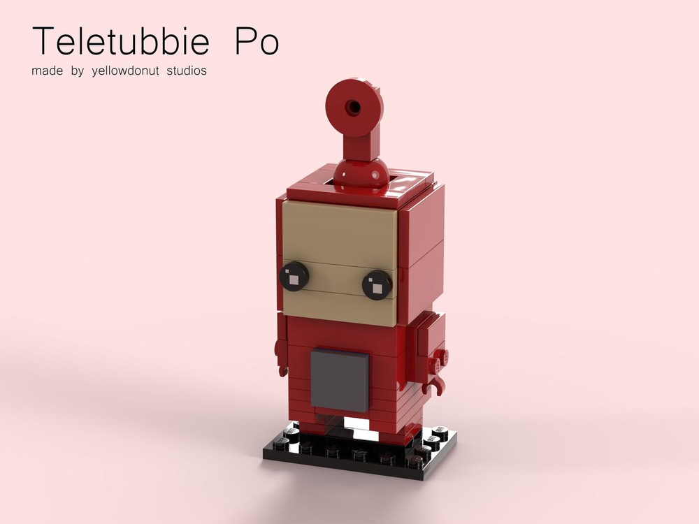 LEGO MOC Po Teletubbies Brickheadz by YellowDonut | Rebrickable - Build ...