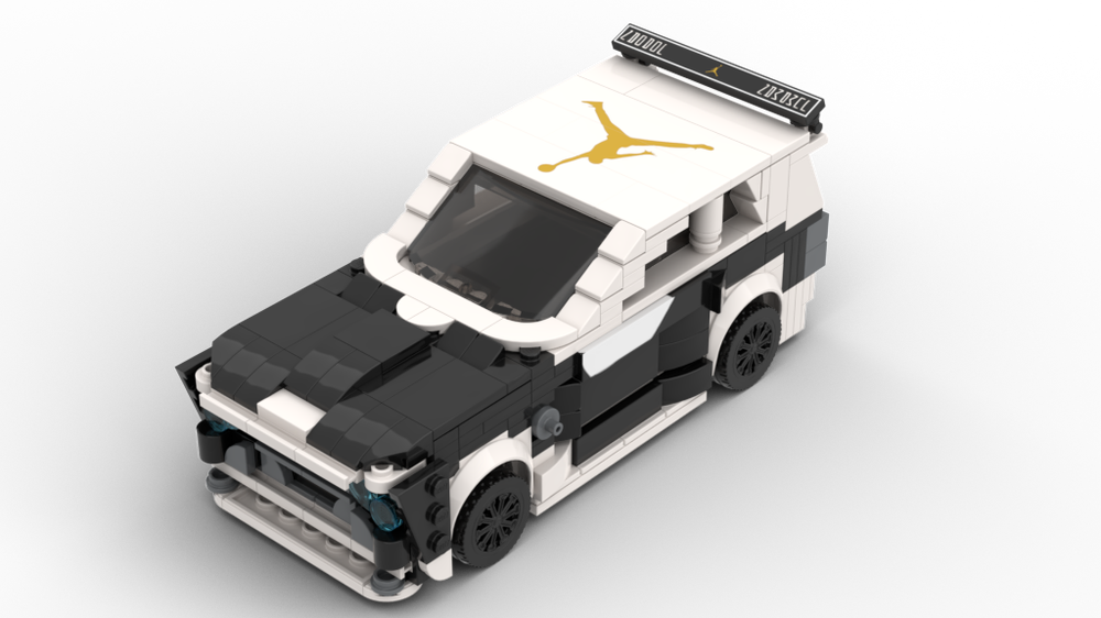 LEGO MOC Fennec Rocket League (Speed Champions scale - Jordan Decal) by ...