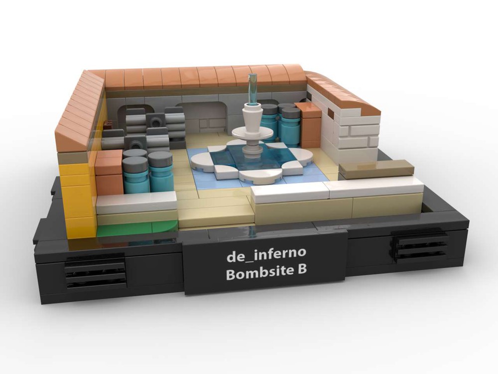 LEGO MOC Inferno - Bombsite B - Counter Strike By Polygoni ...