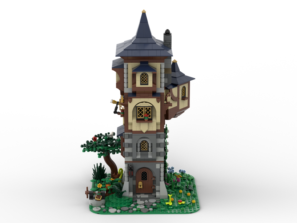 LEGO MOC Medieval Tower by graeymaelkyn | Rebrickable - Build with LEGO