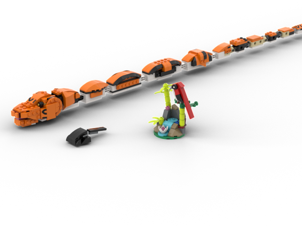LEGO MOC 31129 python by Dragonborne9000 | Rebrickable