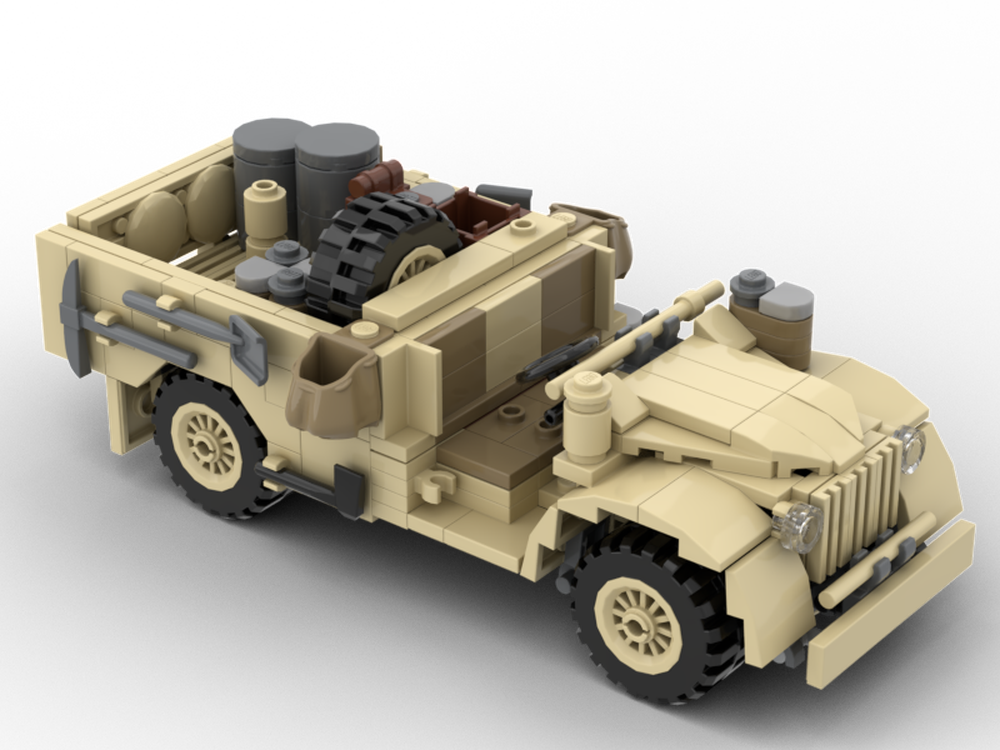 LEGO MOC LRDG Chevrolet - Desert Patrol / WW2 by Lepetitlegoneuf ...