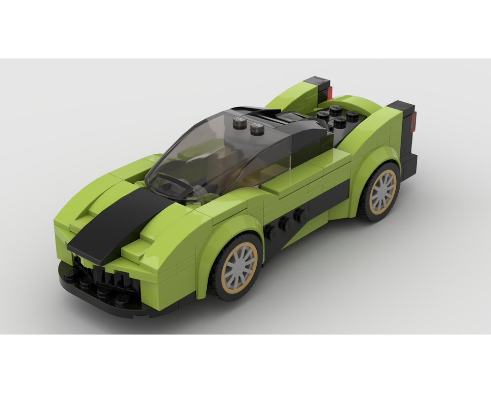 LEGO MOC Pagani Huayra by OpenBagTwo | Rebrickable - Build with LEGO