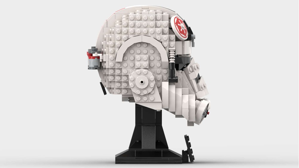 LEGO MOC AT-AT Driver Helmet by 603bricks | Rebrickable - Build with LEGO