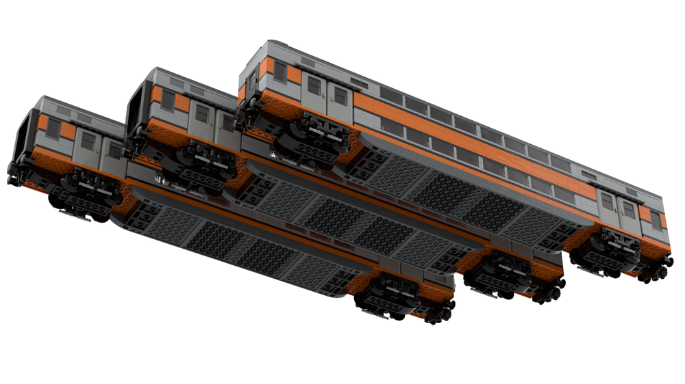 LEGO MOC Train - Wagon - Rame VB2N -- SNCF -- MOC by Mimi68 ...