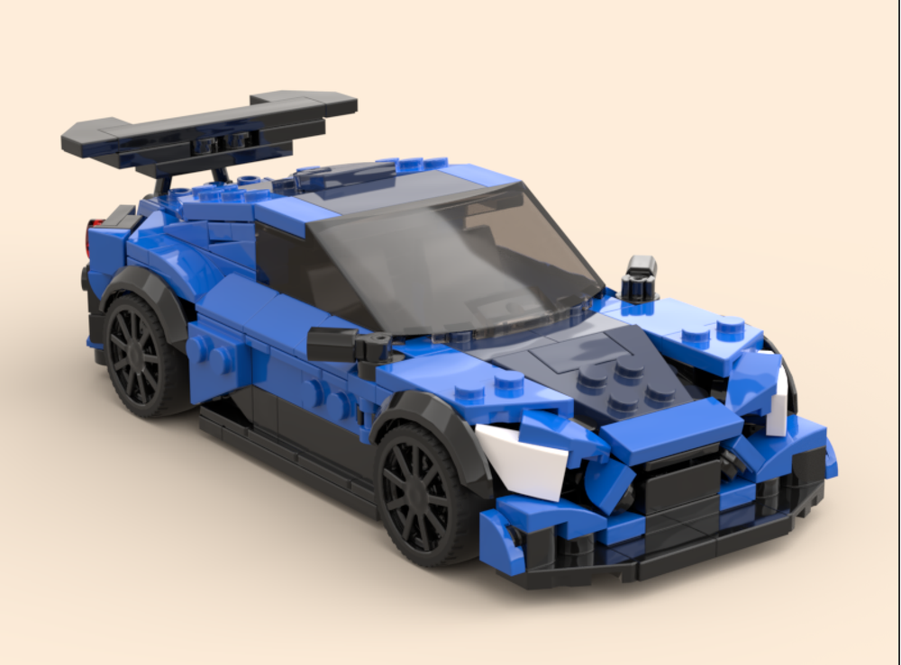 LEGO MOC Zenvo TSR-S (Collaboration with @Cbrix) by Xayabricks
