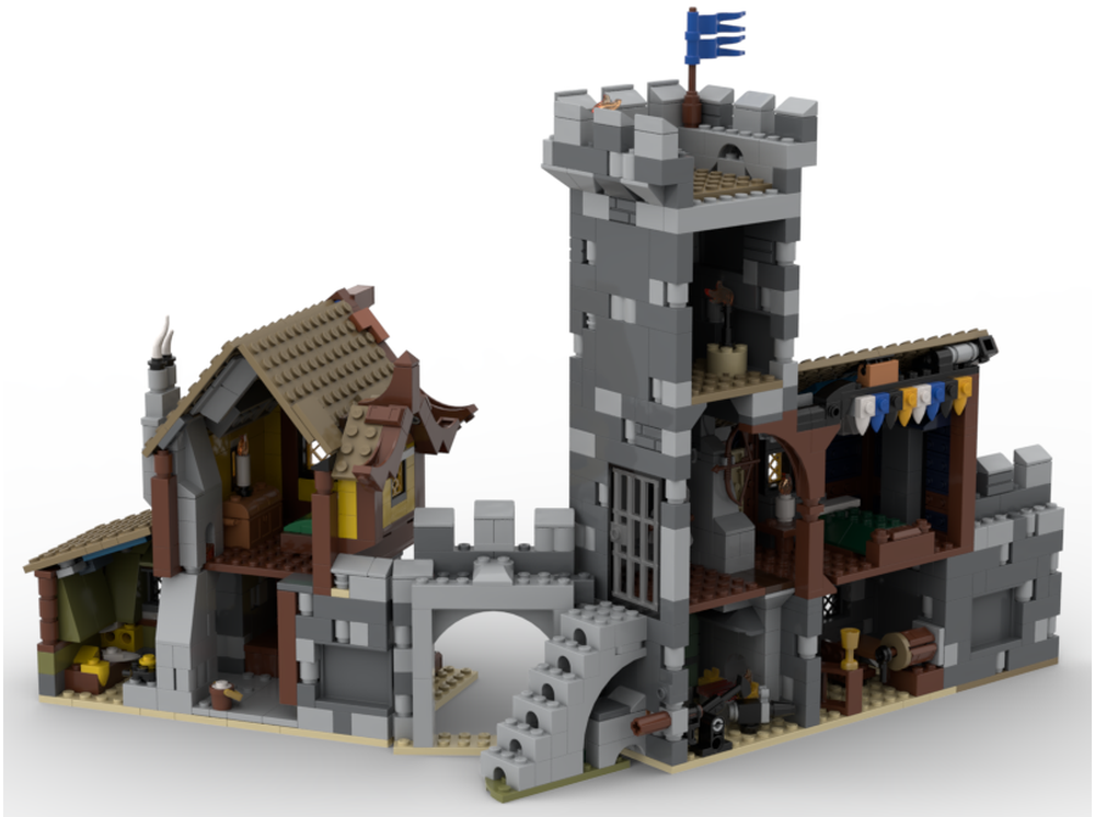 LEGO MOC 31120 - Medieval Town Square by MIJbricks | Rebrickable ...