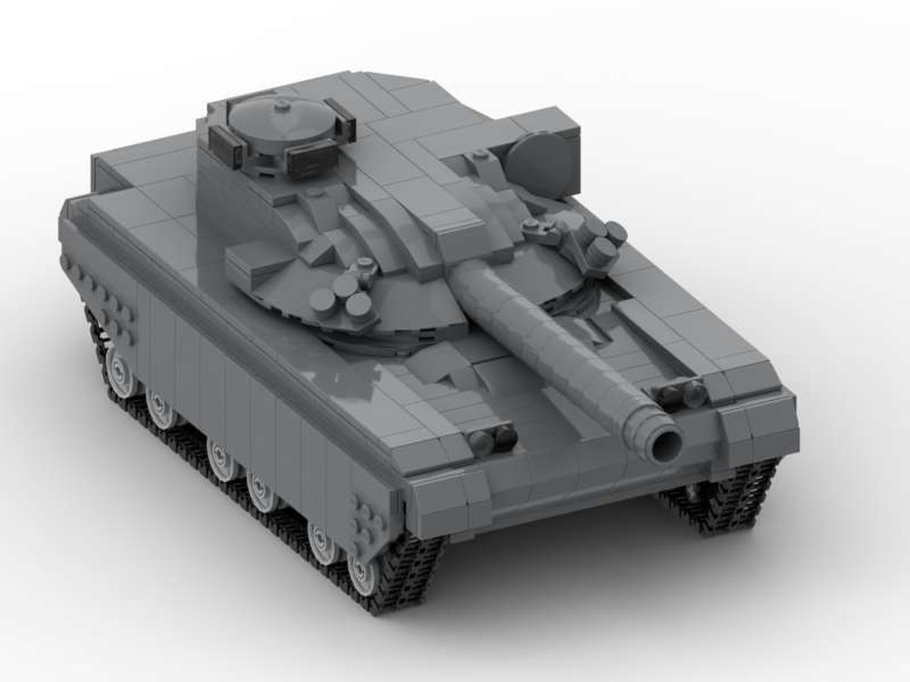 LEGO MOC FV4201 Chieftain by TheEvilCactus Rebrickable Build with LEGO