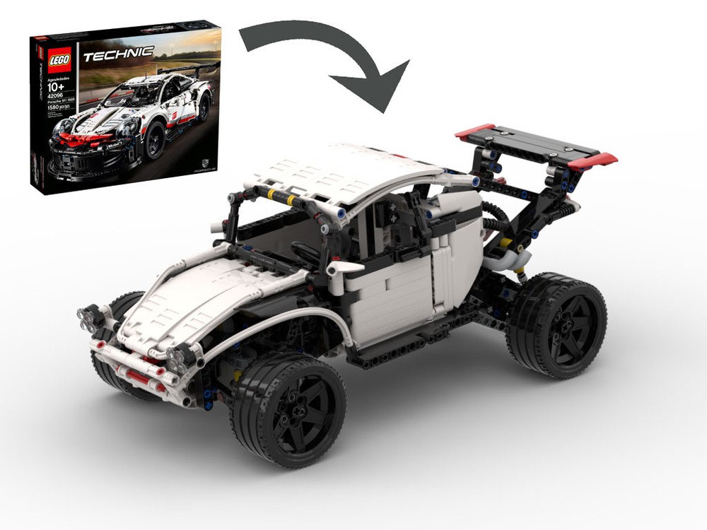 LEGO MOC 42096 Model B - Beetle Buggy By XaeroZKota | Rebrickable ...