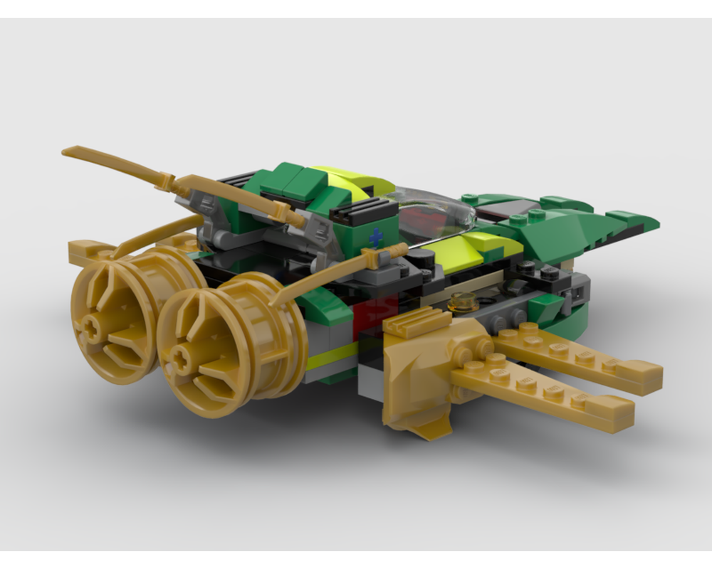 LEGO MOC 71763 Lloyd's Starfighter by R4D3K | Rebrickable - Build with LEGO