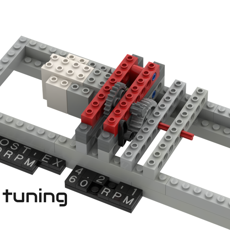 LEGO MOC-178864 10 Gear Sets for GBC Tuning with various motors by ...