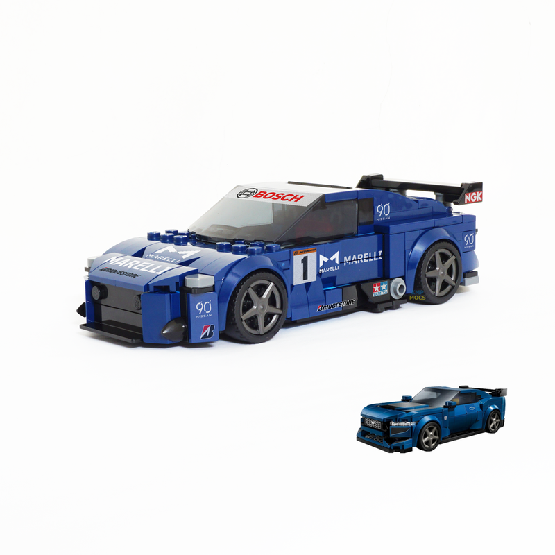 LEGO MOC [Free] 76920 Impul Z Super GT by KMPMOCS | Rebrickable - Build ...