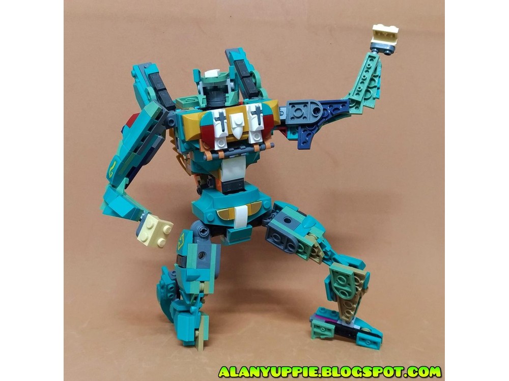 LEGO MOC Transformer Hovercar,alternative built of Ninjago 71746