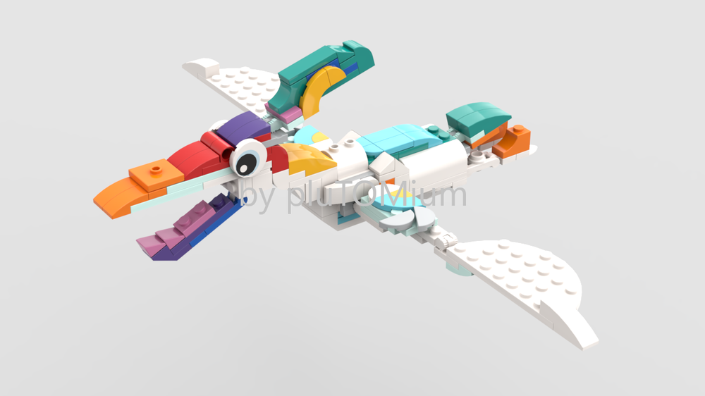 Rainbow Pteranodon