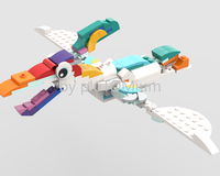 Rainbow Pteranodon (LEGO 31140 Alternate)