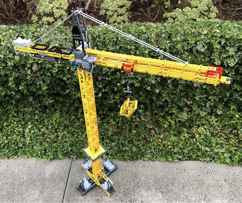 LEGO MOC Tower Crane 42146 Alternative Build by AllAboutTheBricks ...