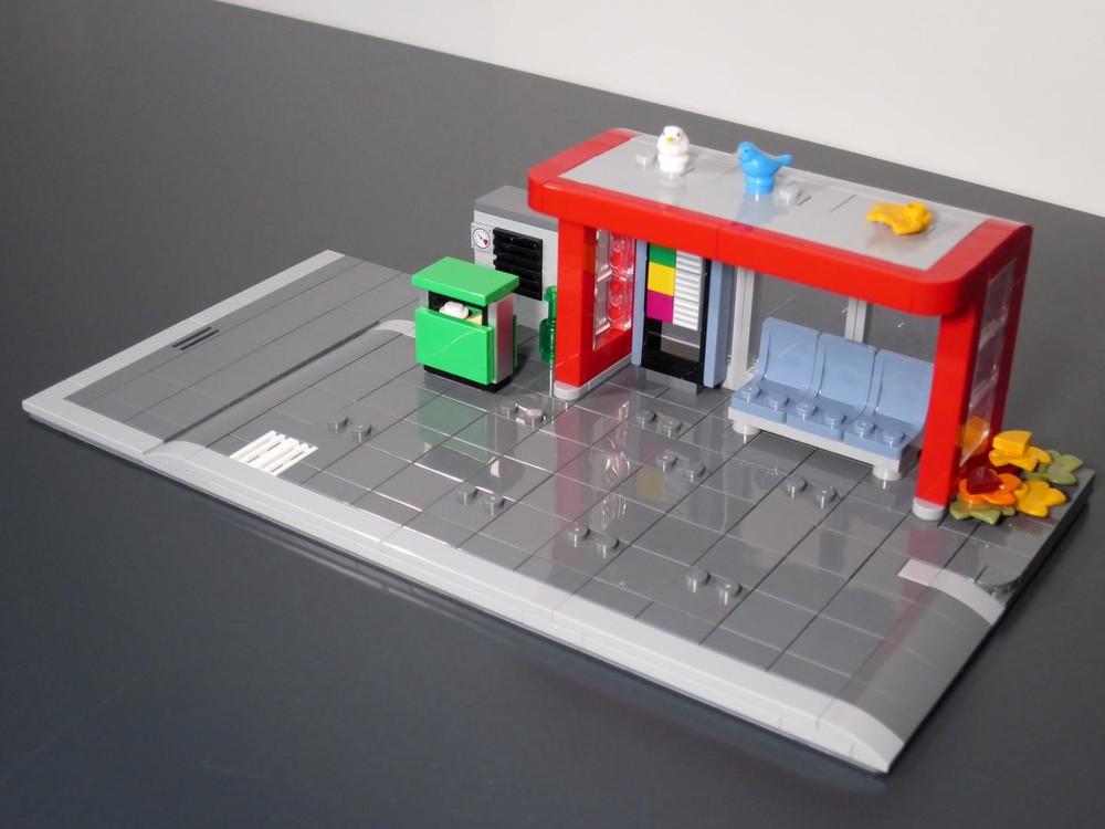 Modular Corner Bus Stop