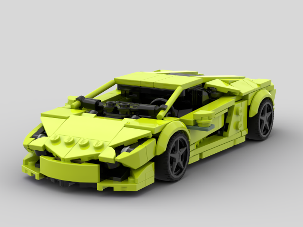 LEGO MOC Lamborghini Aventador Retool by oxiebricks | Rebrickable ...