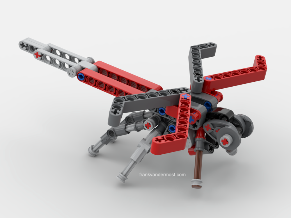 LEGO MOC Dragonfly by Frank_van_der_Most | Rebrickable - Build with LEGO