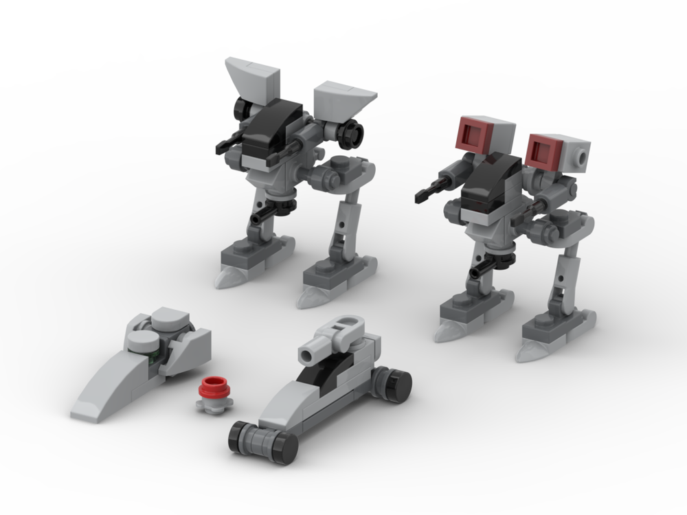 LEGO MOC Starcraft | Vulture, Hellion, and Goliaths by kg_builds ...