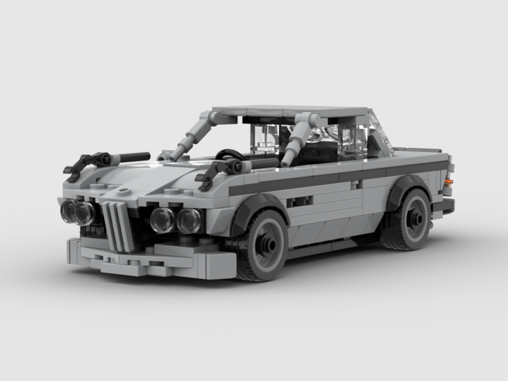 LEGO MOC BMW 3.0 CSL by LegoCarMafia | Rebrickable - Build with LEGO