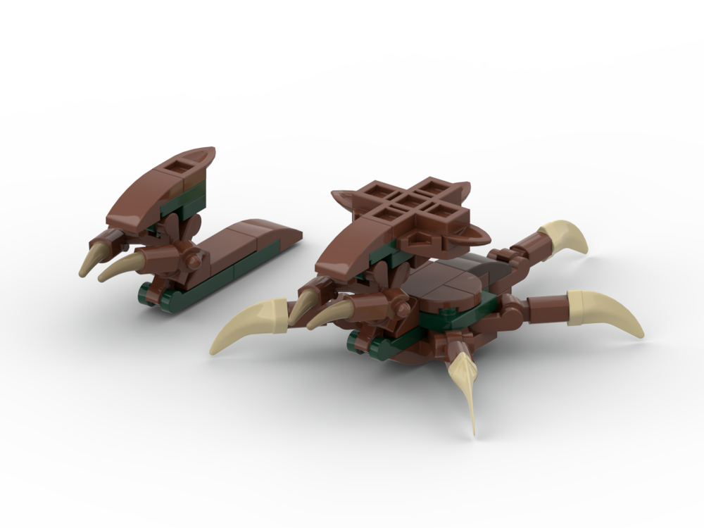 LEGO MOC Starcraft | Hydralisk and Lurker by kg_builds | Rebrickable ...