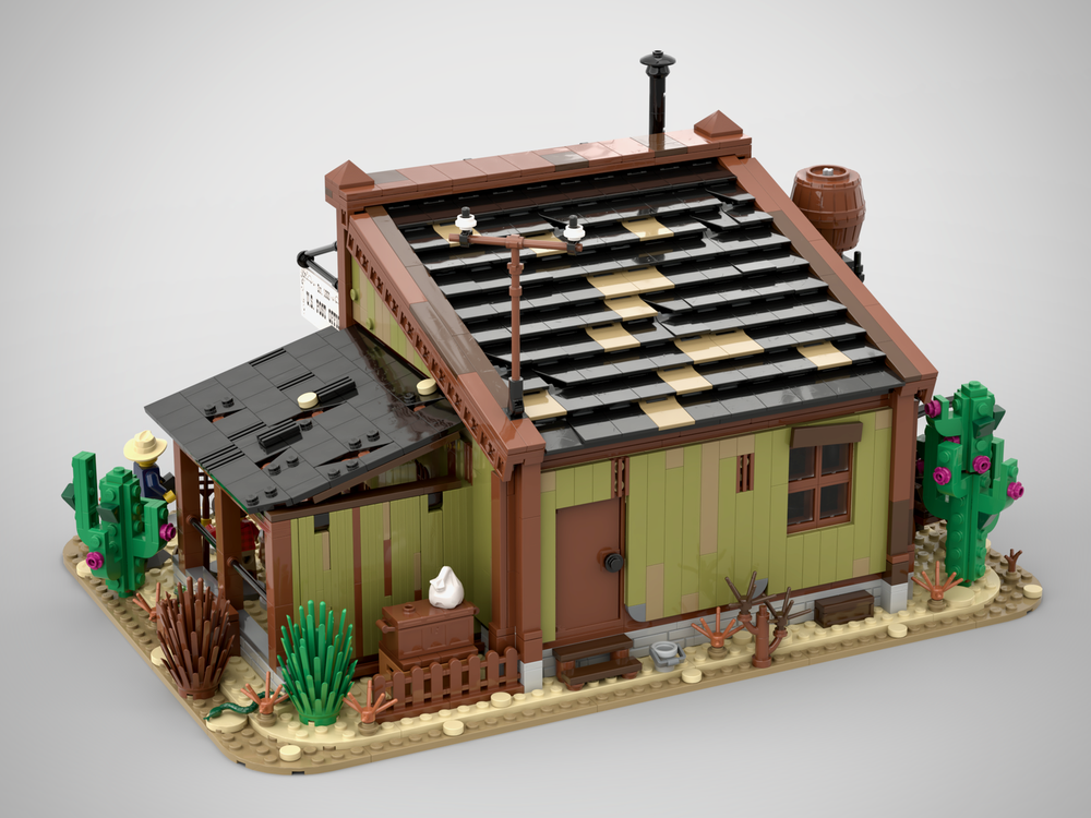 LEGO MOC Post Office - Wild West by llucky | Rebrickable - Build with LEGO